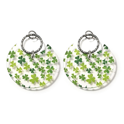 Printed Acrylic Pendants FIND-B045-12-1