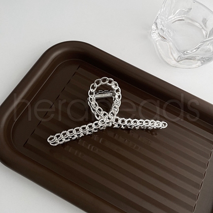 Alloy Claw Hair Clips PW-WG45B7B-02-1