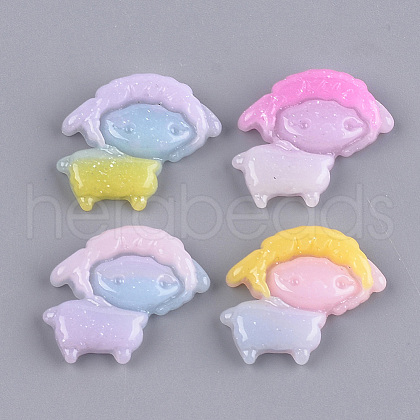 Resin Cabochons CRES-T010-56-1