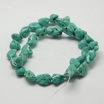 Chips Natural Magnesite Beads Strands G-N0131-11-1