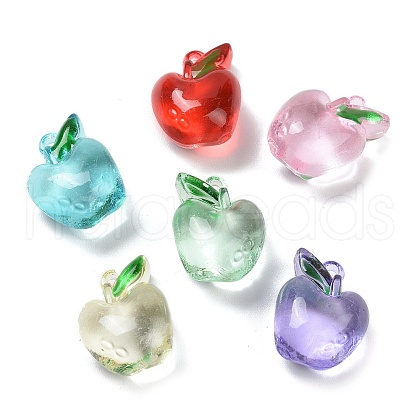 Transparent Acrylic Pendants OACR-B032-05-1