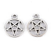 Tibetan Style Alloy Pendants TIBE-S323-103AS-RS-2