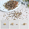 SOFPLATE 3000Pcs 5 Colors Brass Crimp Beads KK-SP0001-86-4