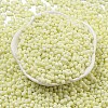 Macaron Color Opaque Frosted Glass Seed Beads X1-SEED-K009-12B-15-2