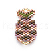 MIYUKI & TOHO Handmade Japanese Seed Beads Pendants SEED-A027-B04-2