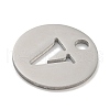 Non-Tarnish 304 Stainless Steel Pendants STAS-F233-M-P01-A-V-2