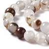 Natural Dendritic Agate Beads Strands X-G-C011-01B-4