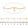 Brass Flat Round Bar Link Chains CHS-H112-17G-3