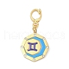 304 Stainless Steel Enamel Pendant Decoration STAS-S168-01G-03-1