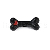 Rack Plating Spray Painted Alloy Enamel Beads PALLOY-P309-07A-1