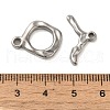 Non-Tarnish 304 Stainless Steel Toggle Clasps STAS-Q324-07P-3