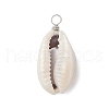 Natural Mixed Shell Pendants PALLOY-JF03799-3
