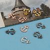 Anchor Brass Pendants ZIRC-F022-64-6