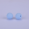 Round Silicone Focal Beads SI-JX0046A-86-2