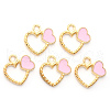 Alloy Enamel Pendants ENAM-S121-045D-2