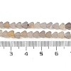 Natural Grey Agate Beads Strands G-U021-A01-01-5