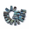 Natural Ocean Agate/Ocean Jasper Beads G-R451-13-2