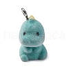 Flocky Resin Pendants FIND-S001-08E-1