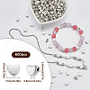 SUNNYCLUE 600Pcs CCB Plastic Beads CCB-SC0001-11P-2