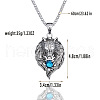 Alloy Pendant Necklaces for Men FS-WGAD589-01-3