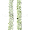Electroplate Glass Beads Strands EGLA-P063-PL07-1