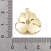 Rack Plating Brass Micro Pave Cubic Zirconia Pendants KK-K367-21G-02-3