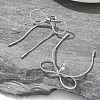 304 Stainless Steel Butterfly Stud Earrings DJEW-B108-10P-5