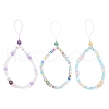 Moonstone Mobile Straps HJEW-JM03424-2