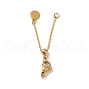 Rack Plating Brass Chain Extender KK-S366-11G-1