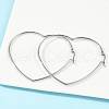 Tarnish Resistant 201 Stainless Steel Hoop Earrings EJEW-A052-11B-5