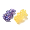 Transparent Marine Organism Resin Cabochons RESI-H035-05B-2