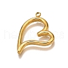 304 Stainless Steel Pendants STAS-M116-10G-2