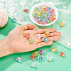 50Pcs Acrylic Pendants PALLOY-TAC0144-5
