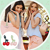 2Pcs 2 Colors PU Leather Pendant Decorations FIND-NB0005-31-5