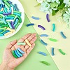 SUPERFINDINGS 120Pcs 15 Style Opaque Acrylic Beads MACR-FH0001-13-6