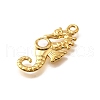 304 Stainless Steel Pave Natural White Shell Pendants STAS-C122-21D-02G-2