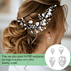 220Pcs 4 Style Glass Rhinestone Cabochons GLAA-FG0001-12-7