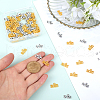 SOFPLATE 100Pcs 2 Colors Alloy Pendants FIND-SP0002-35-3