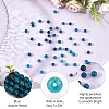 GOMAKERER 2 Strands Natural Quartz Beads Strands G-GO0001-33B-5