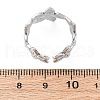 304 Stainless Steel Cuff Rings RJEW-D306-27P-06-3