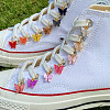 24Pcs 12 Colors Alloy with Acrylic Shoe Charms HJEW-GO00004-6