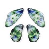 Transparent Epoxy Resin Pendants RESI-T057-30B-2