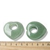 Natural Green Aventurine Hollow Pendants G-C167-06A-3