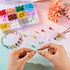 Cheriswelry 360Pcs 12 Style Imitation Jade Glass Beads Strands DGLA-CW0001-01-15