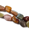 Natural Alashan Agate Beads Strands G-Q060-D19-02-4