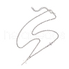 Cross 304 Stainless Steel Pendant Necklaces NJEW-JN05200-02-4