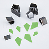 SUPERDANT 9Pcs Iron Cutting Template Set DIY-SD0001-97-3