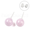 Hypoallergenic Bioceramics Zirconia Ceramic Stud Earrings EJEW-C111-01D-1