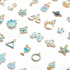 Alloy Enamel Pendants ENAM-YW0001-19-2