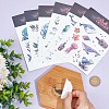 Gorgecraft 12 Sheets 12 Style Ocean Theme Cool Sexy Body Art Removable Temporary Tattoos Paper Stickers MRMJ-GF0001-36-3